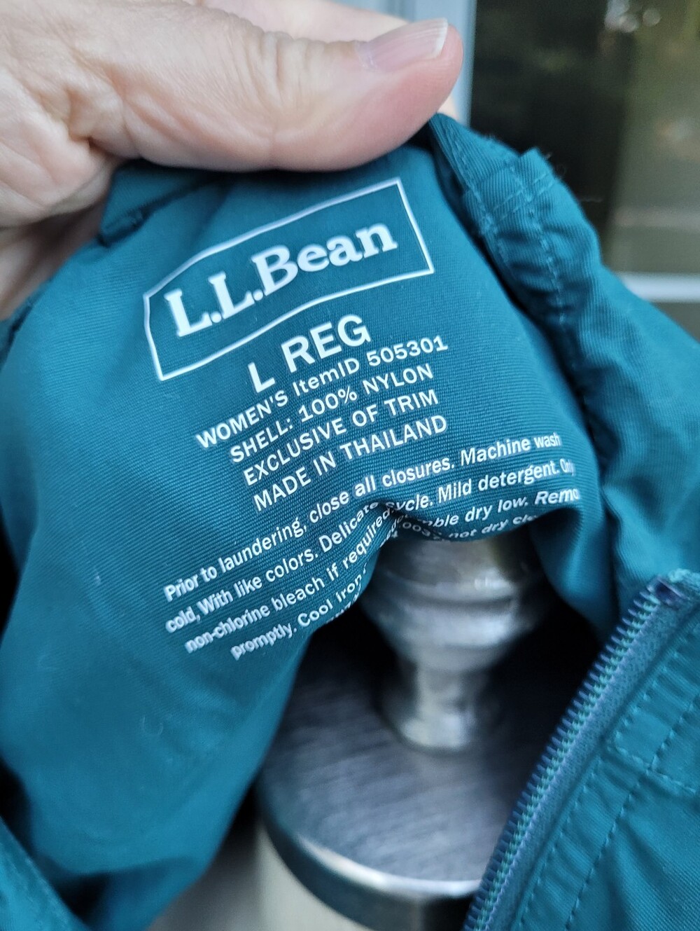 L.L.Bean Colorblock Anorak Pullover Jacket - Picture 11 of 14